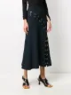 Alexander McQueen تنورة منسوجة مضلعة