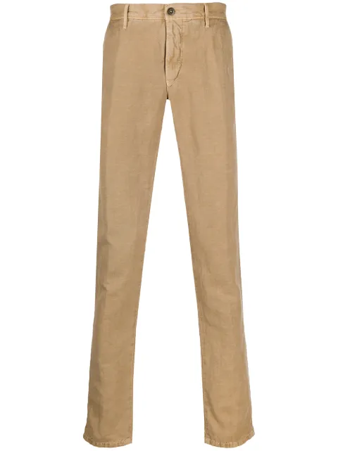 Incotex pantalones de vestir slim