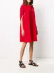 RED Valentino cape-style draped dress
