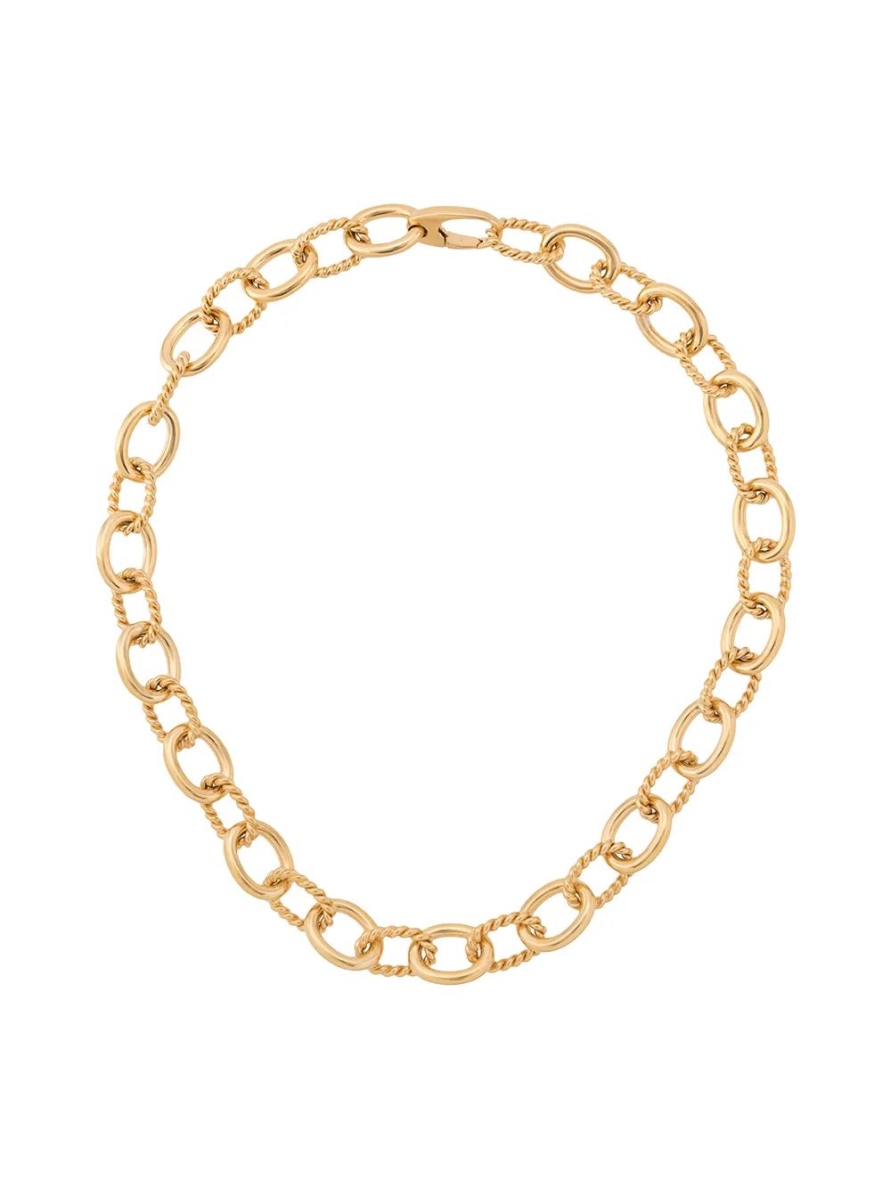 Isabel Lennse Twisted Chunky Chain Necklace In Gold ModeSens