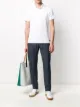 Image 2 of Emporio Armani geometric-textured polo shirt