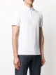Emporio Armani geometric-textured polo shirt