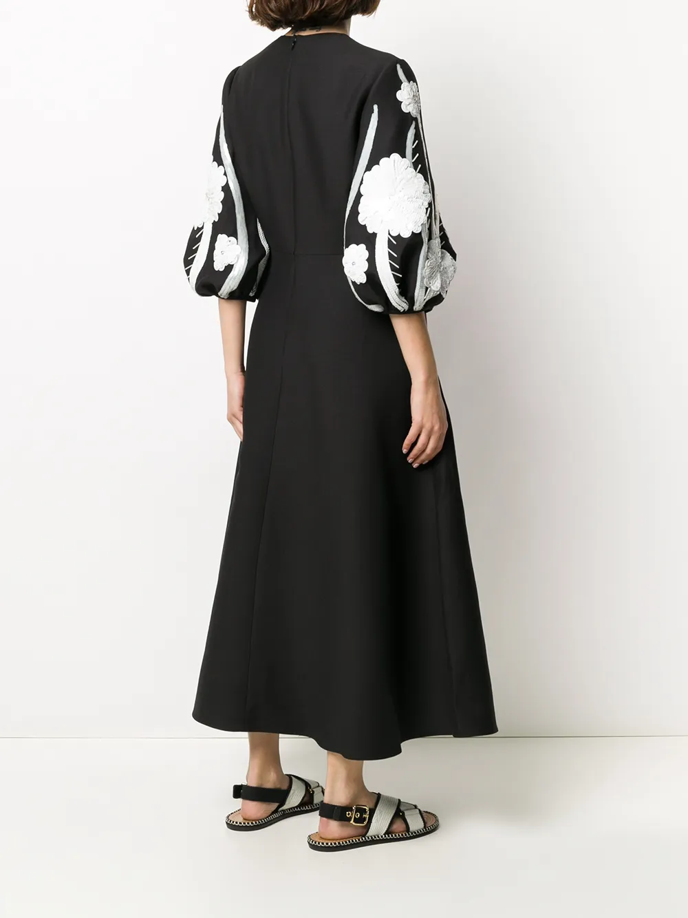 Valentino Garavani Jurk met pailletten Zwart