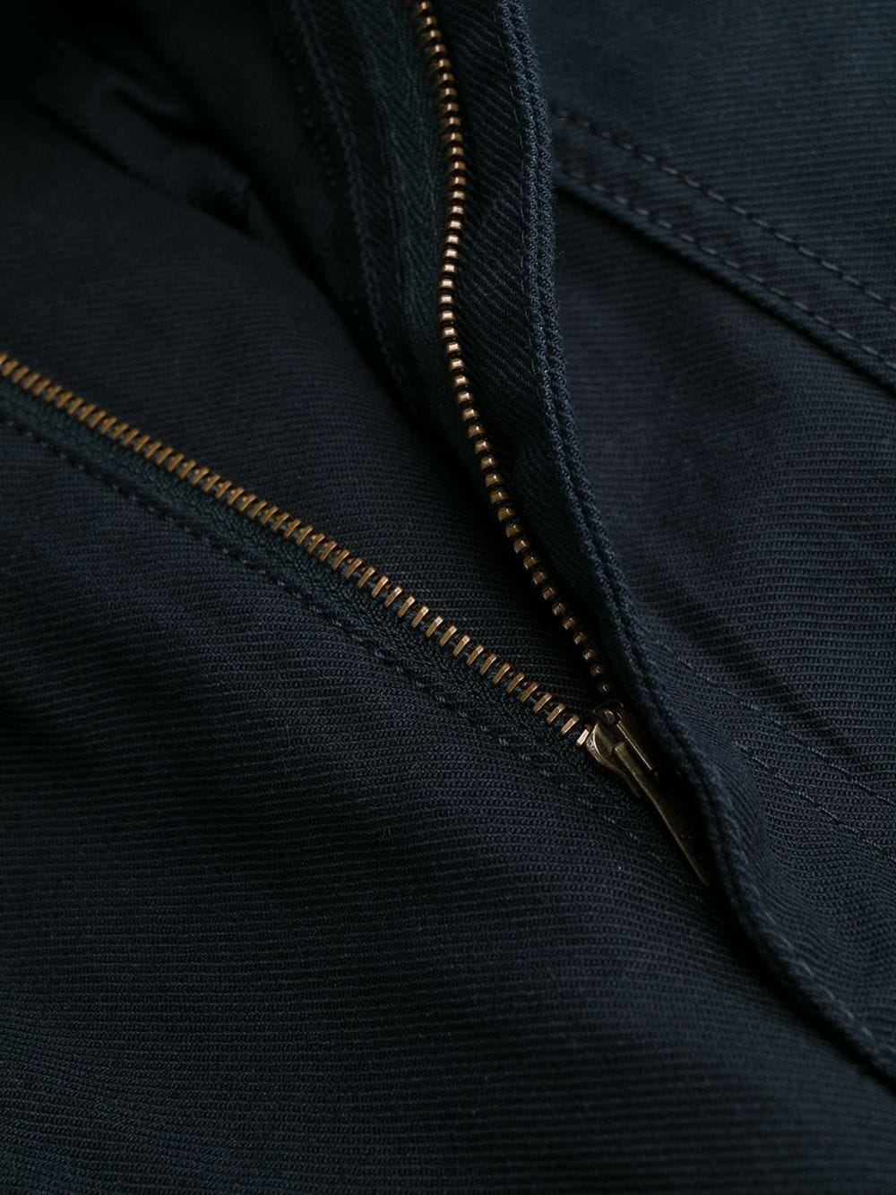 фото Gucci брюки прямого кроя с нашивкой-логотипом