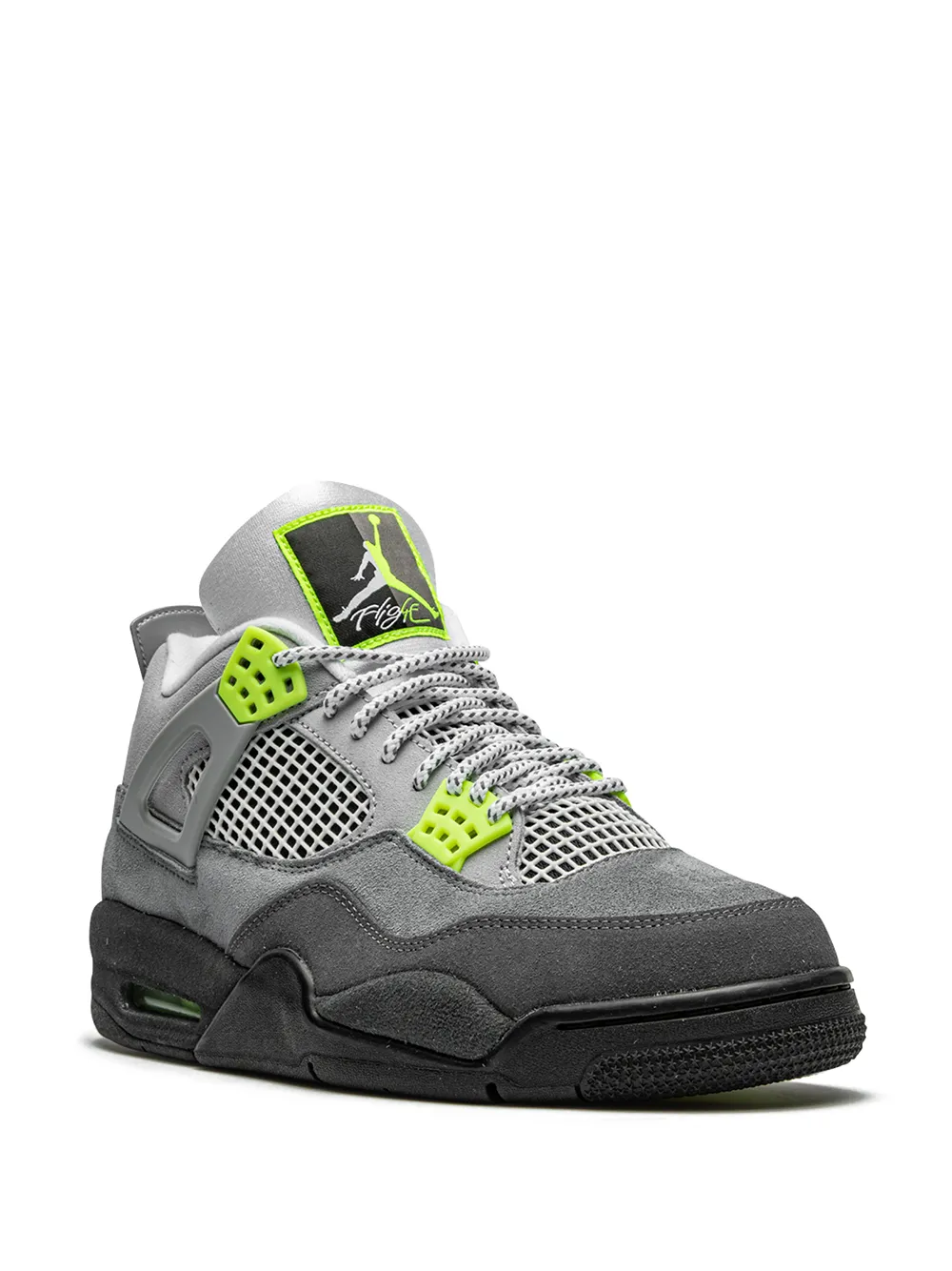 grey and lime jordan 4