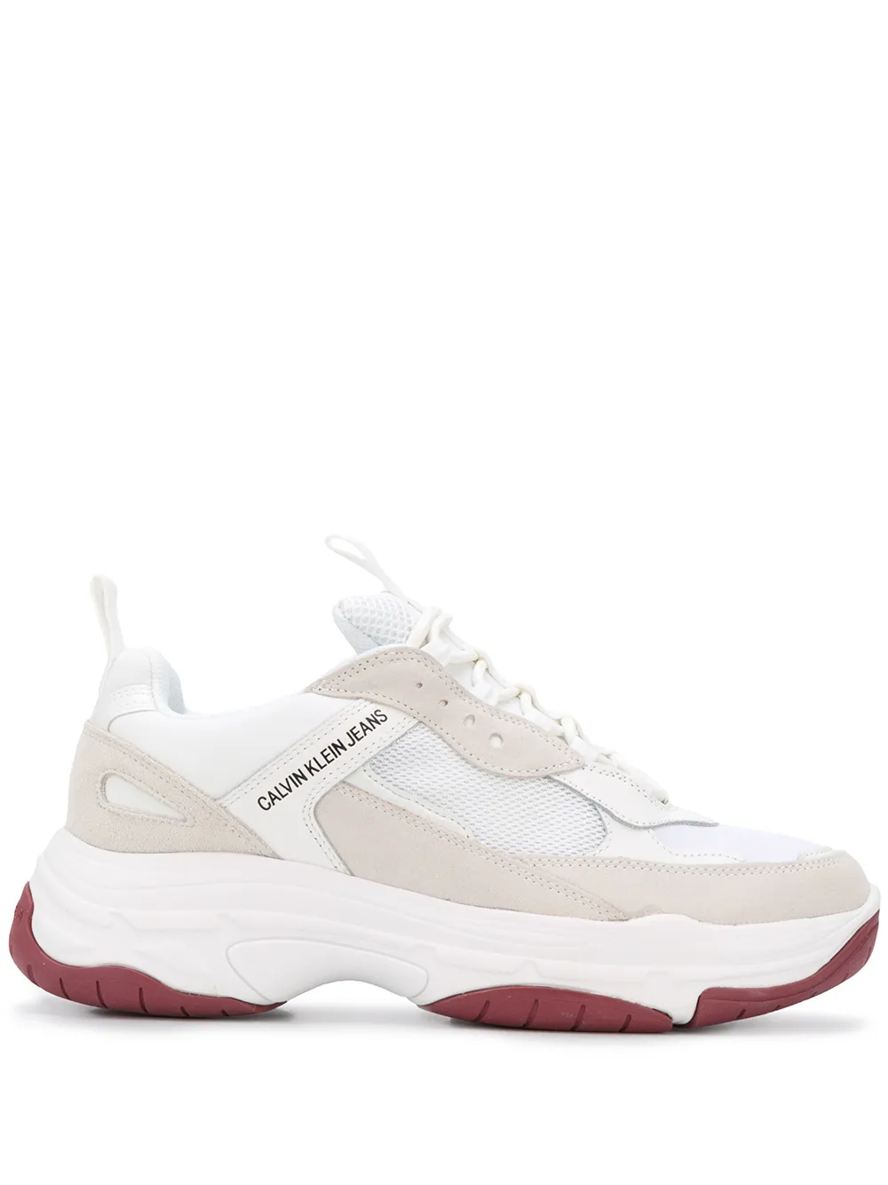 calvin klein jeans sneakers white