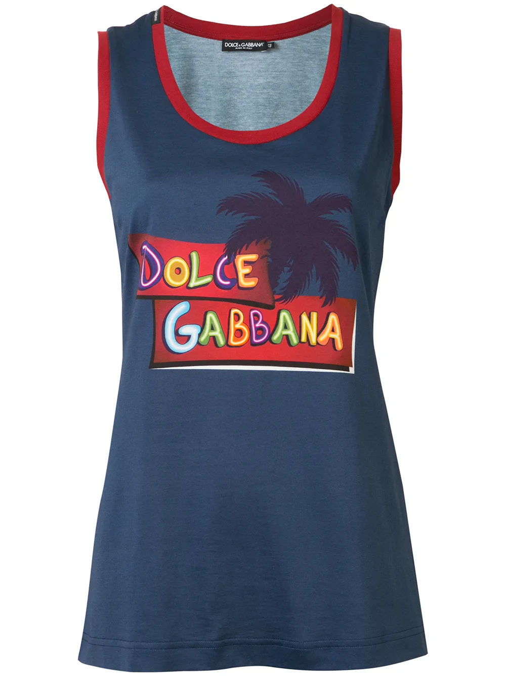 фото Dolce & gabbana топ с логотипом