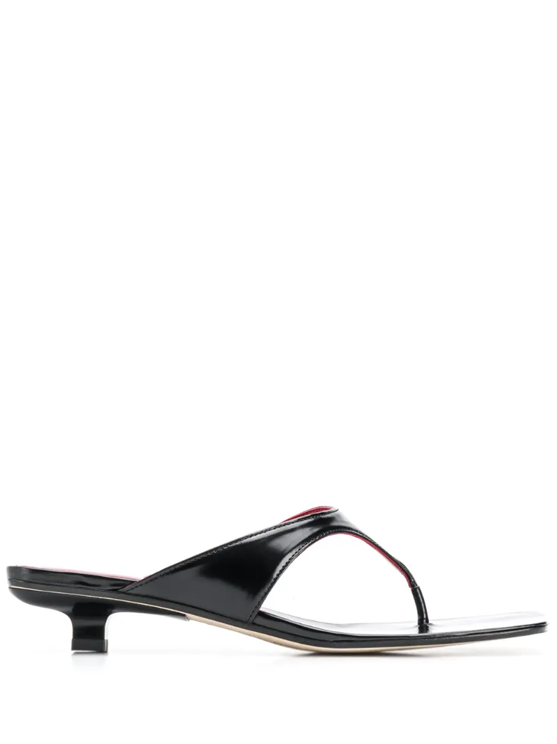 kitten thong sandals