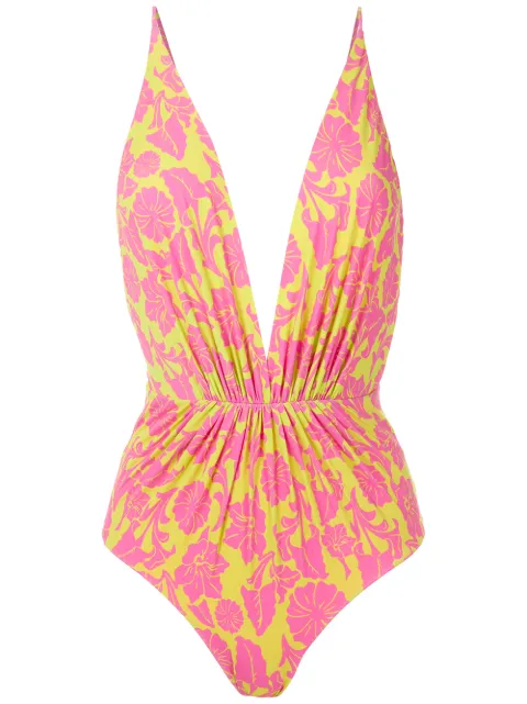 Clube Bossa Clavert printed swimsuit