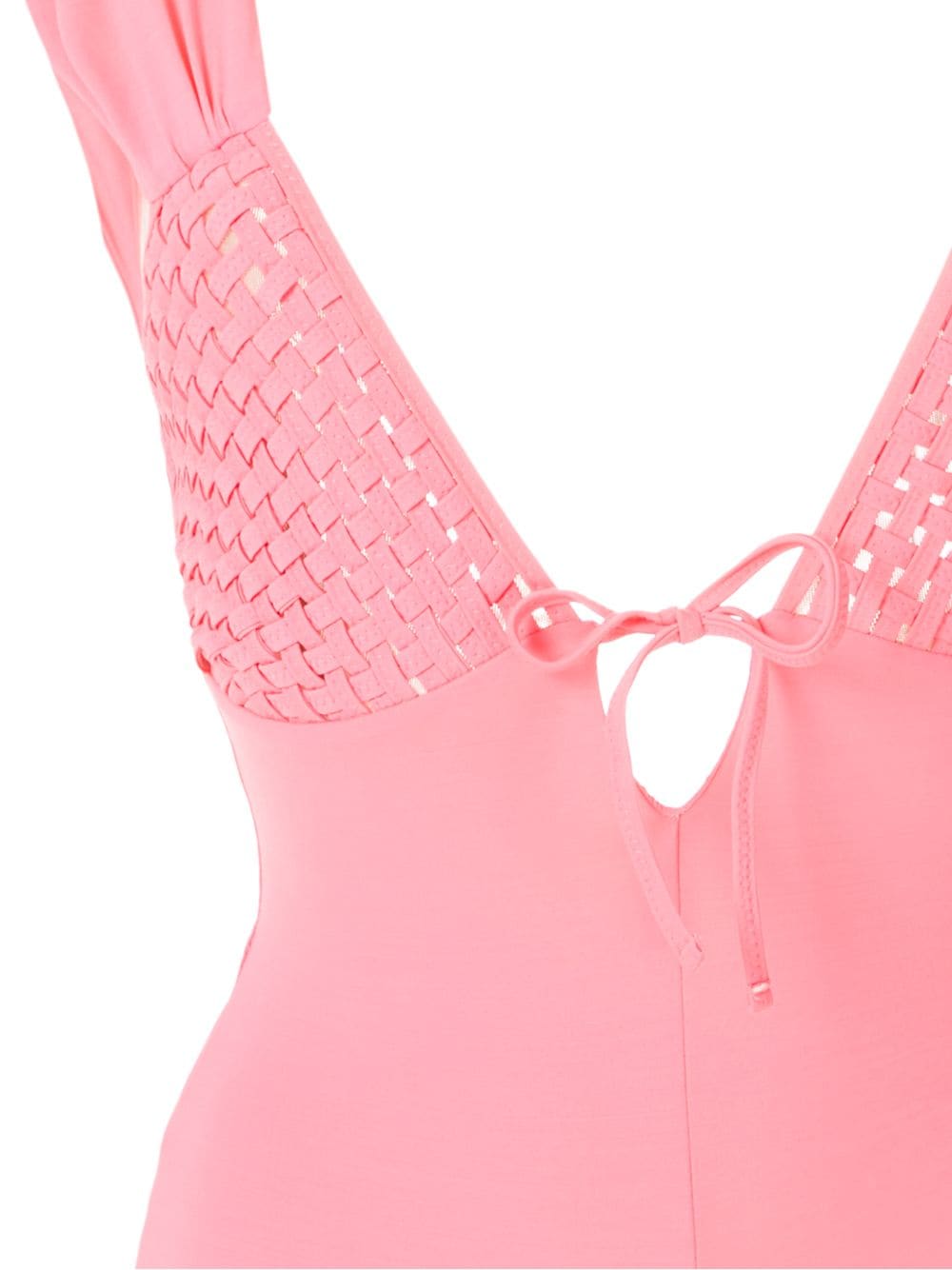 Shop Clube Bossa Olenia Woven Swimsuit In Pink