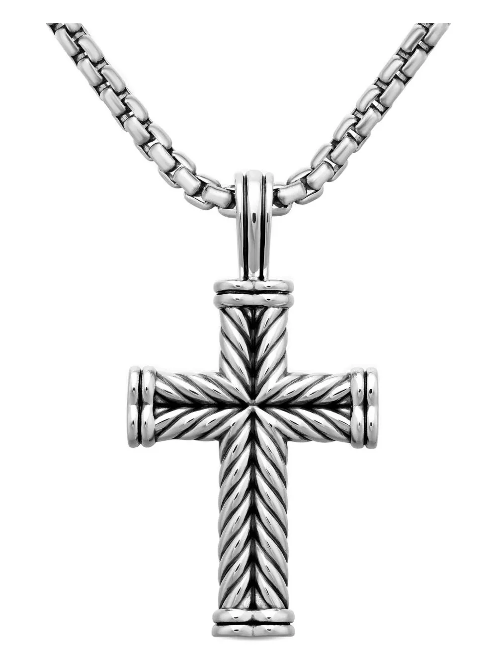 David Yurman pendentif en argent à chevrons | argent | Image 1
