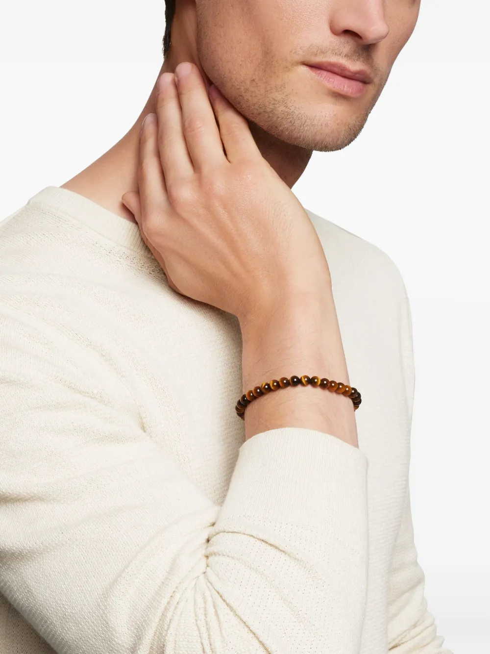 David Yurman sterling silver Spiritual Beads bracelet (6mm) | Image 2