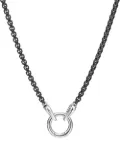 David Yurman Smooth Amulet Box Chain necklace (2.7mm) - Silver