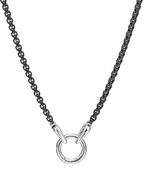 David Yurman Smooth Amulet Box Chain necklace (2.7mm)