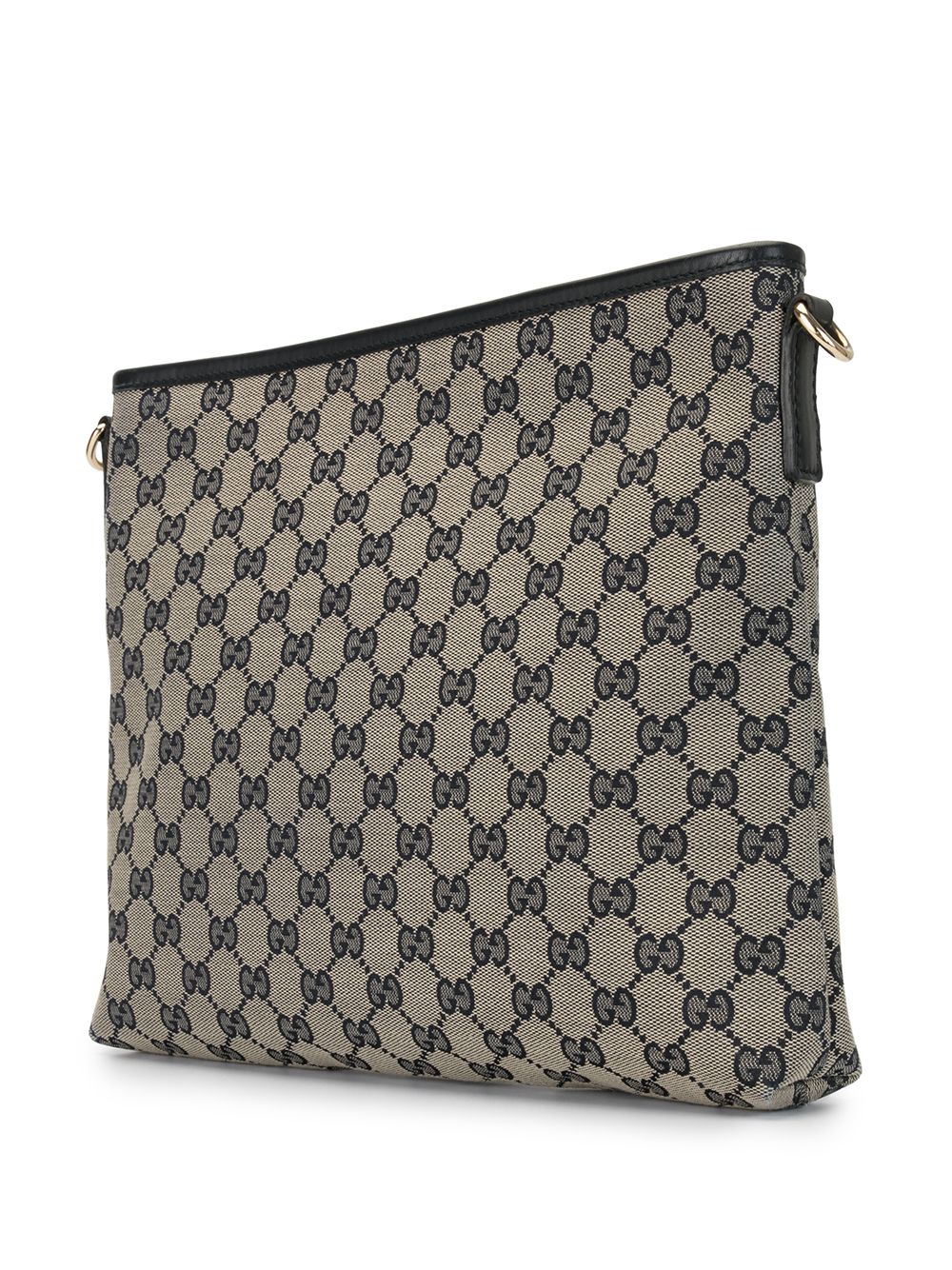 фото Gucci pre-owned сумка через плечо shelly line с монограммой gg