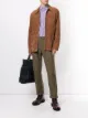 Image 2 of Kent & Curwen gingham check shortsleeve shirt