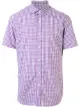 Image 1 of Kent & Curwen gingham check shortsleeve shirt