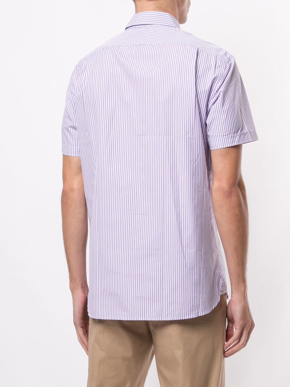 фото Kent & curwen striped short sleeve shirt