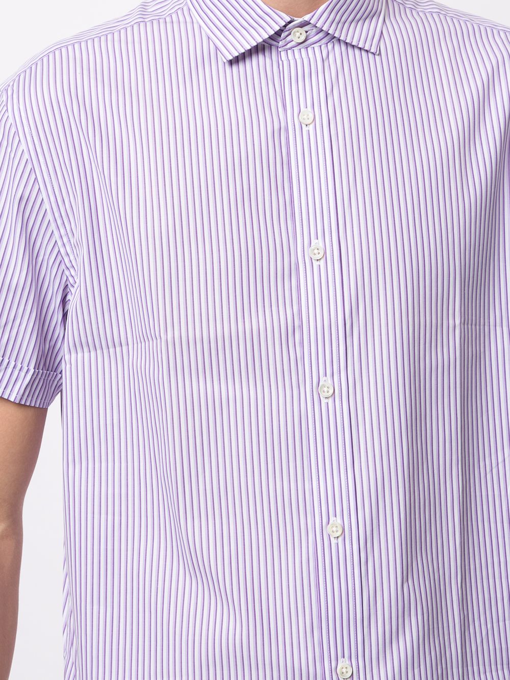 фото Kent & curwen striped short sleeve shirt