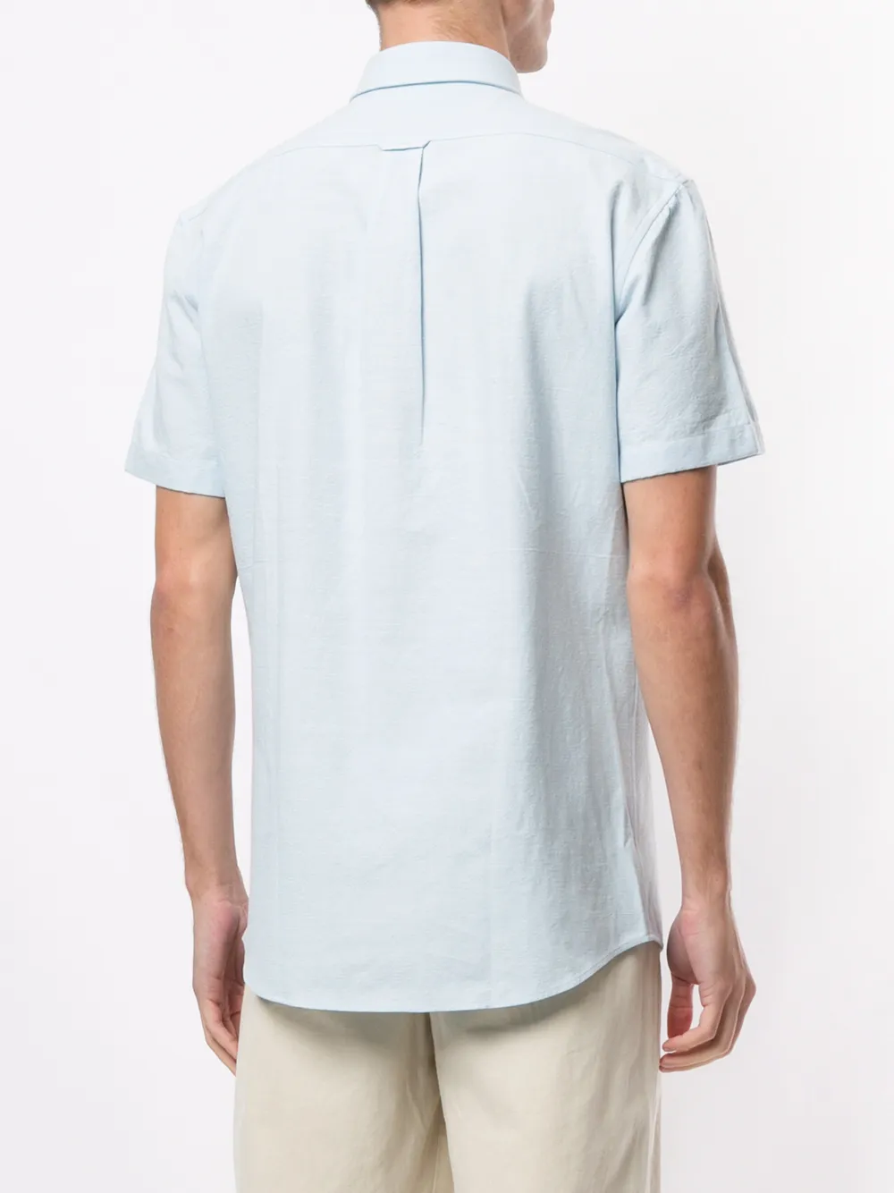 фото Kent & curwen short sleeved chest pocket shirt