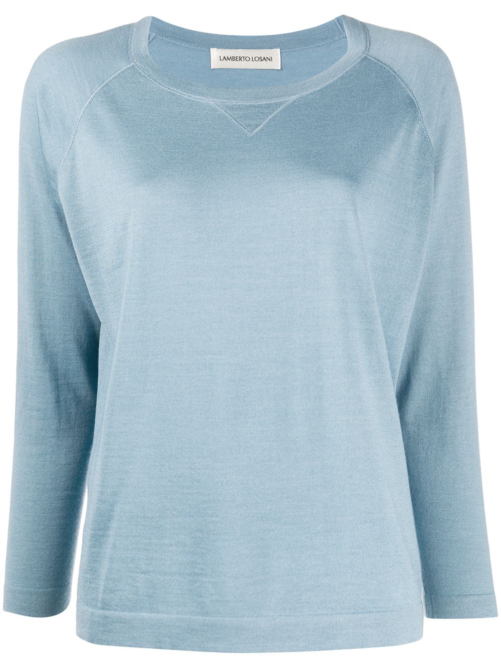 фото Lamberto losani round neck 3/4 sleeve jumper