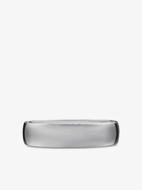 David Yurman 스트림라인 스털링 실버 밴드 링 6mm