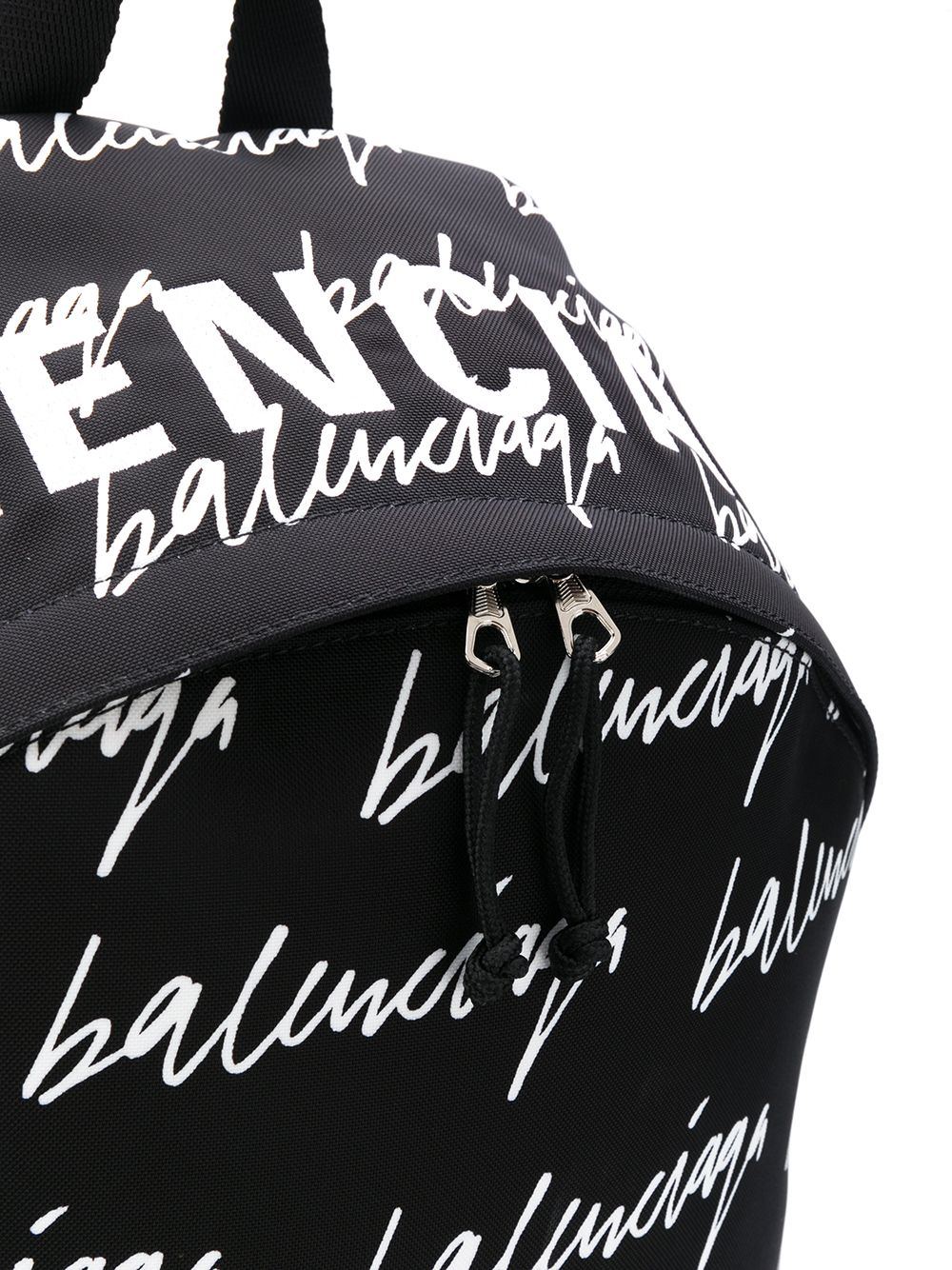 фото Balenciaga рюкзак wheel с логотипом scribble