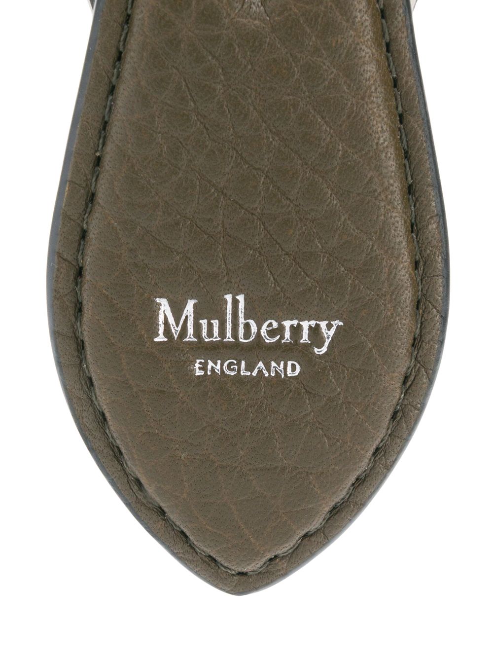 фото Mulberry брелок с логотипом