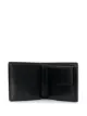 Mulberry leather foldover wallet with embossed logo print