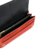 Mulberry rectangular logo wallet