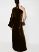 Bernadette Gigi one-shoulder gown