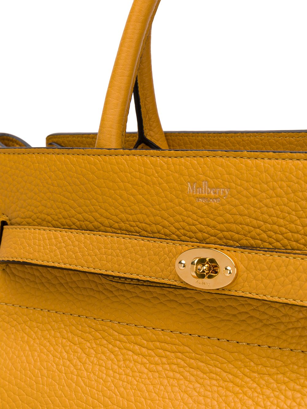 фото Mulberry сумка-тоут bayswater с логотипом