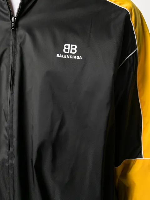 balenciaga large logo jacket
