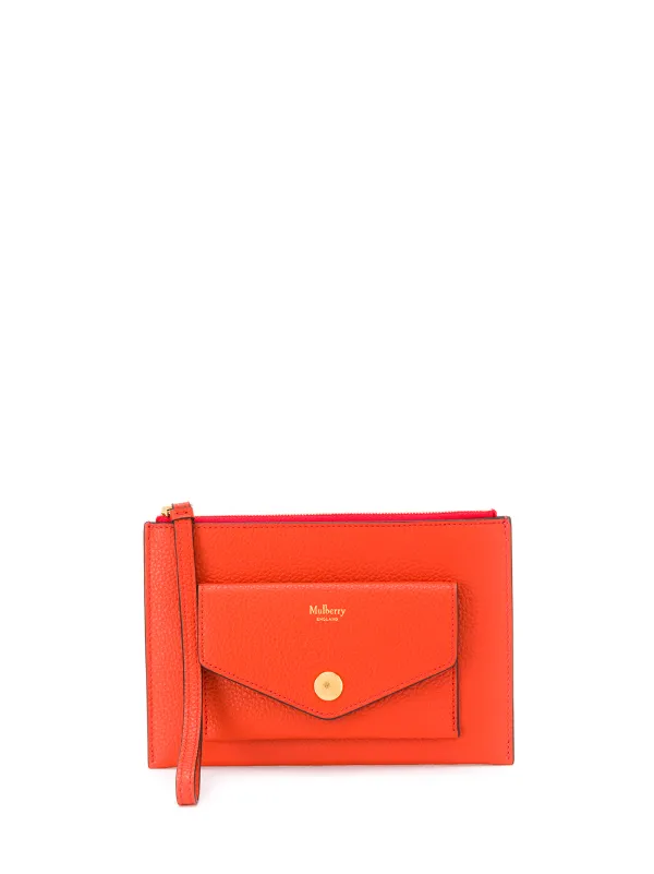 orange mulberry purse