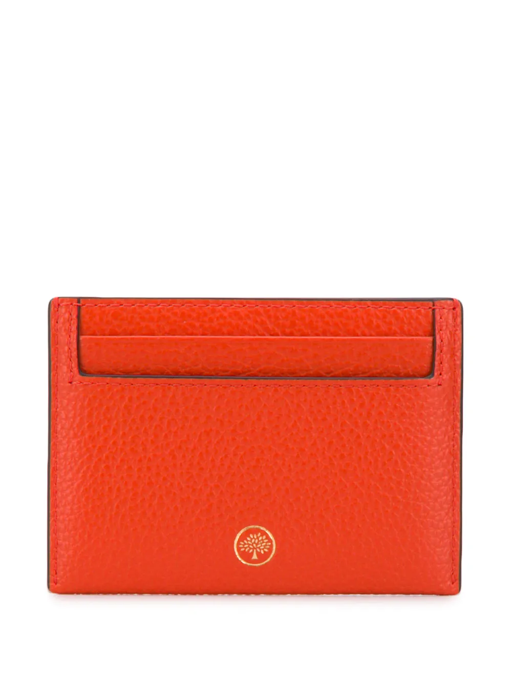 Mulberry Pasjeshouder met logo Oranje