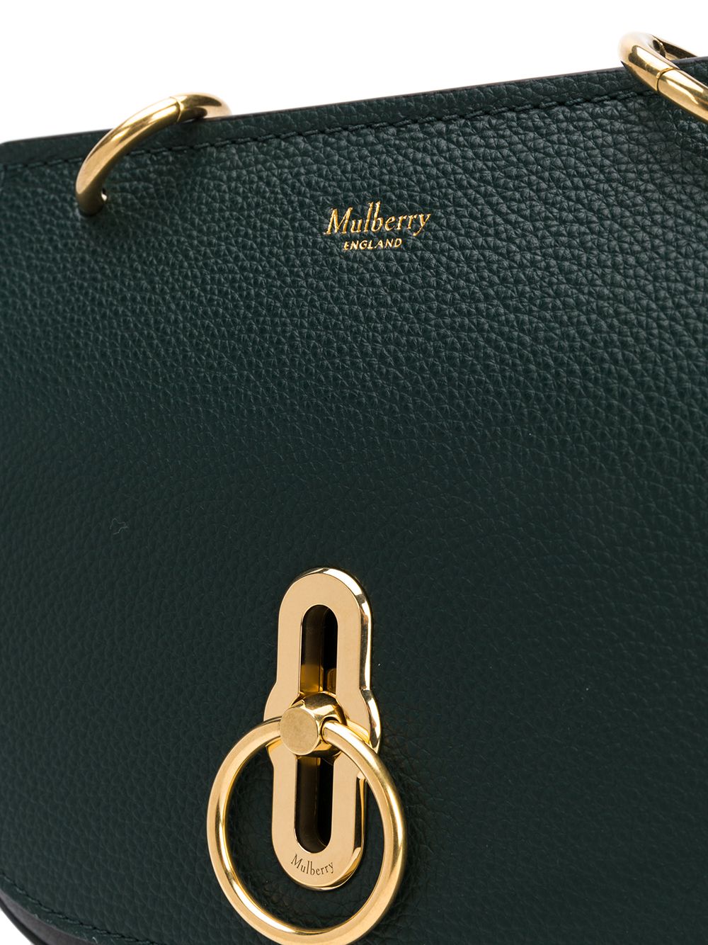 фото Mulberry сумка через плечо amberley с логотипом