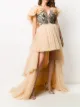 Imagen 2 de Parlor vestido de fiesta con dobladillo asimétrico