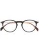 Image 1 of Eyewear by David Beckham 1003/G/CS round frame sunglasses