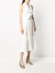 Temperley London Sophia tie-waist sleeveless shirt dress