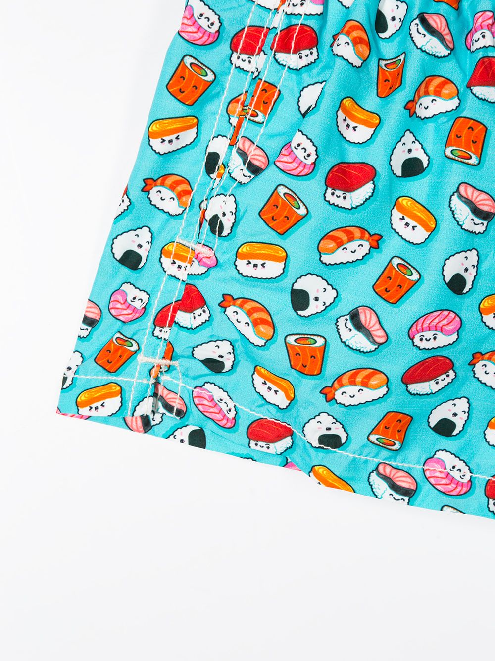 фото Mc2 saint barth kids sushi print swim shorts