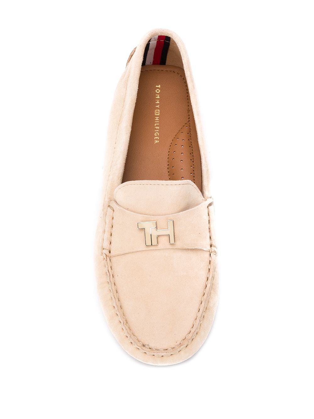 фото Tommy hilfiger мокасины с металлическим логотипом th