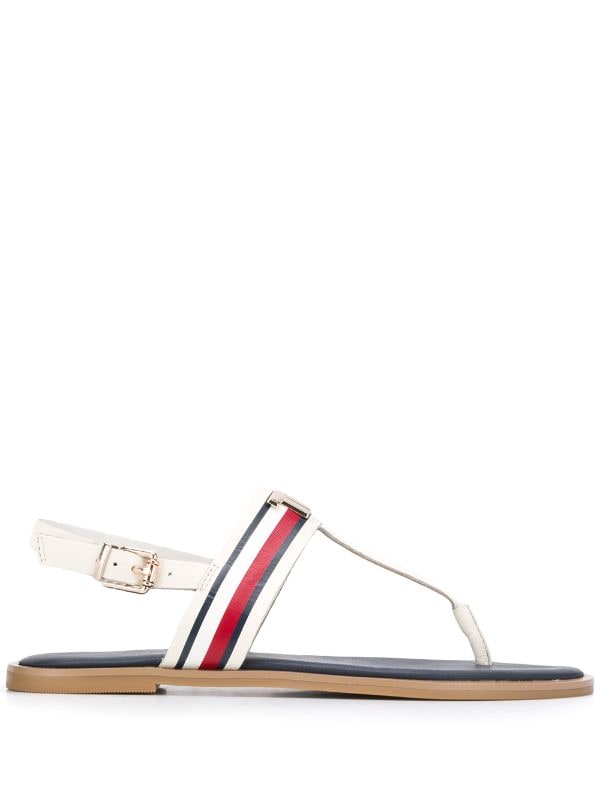 tommy hilfiger leather sandals