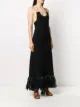 Jil Sander tassel-hem maxi dress
