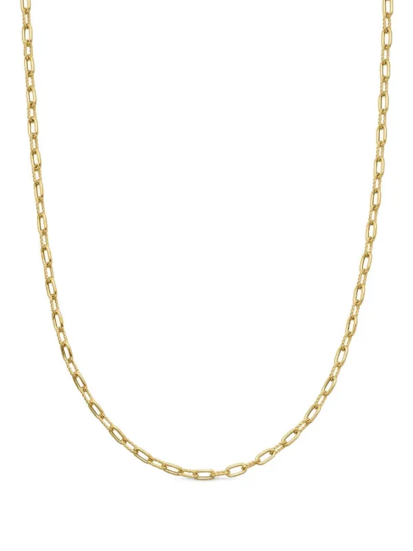 David Yurman 18K Yellow Gold 3mm Madison Necklace