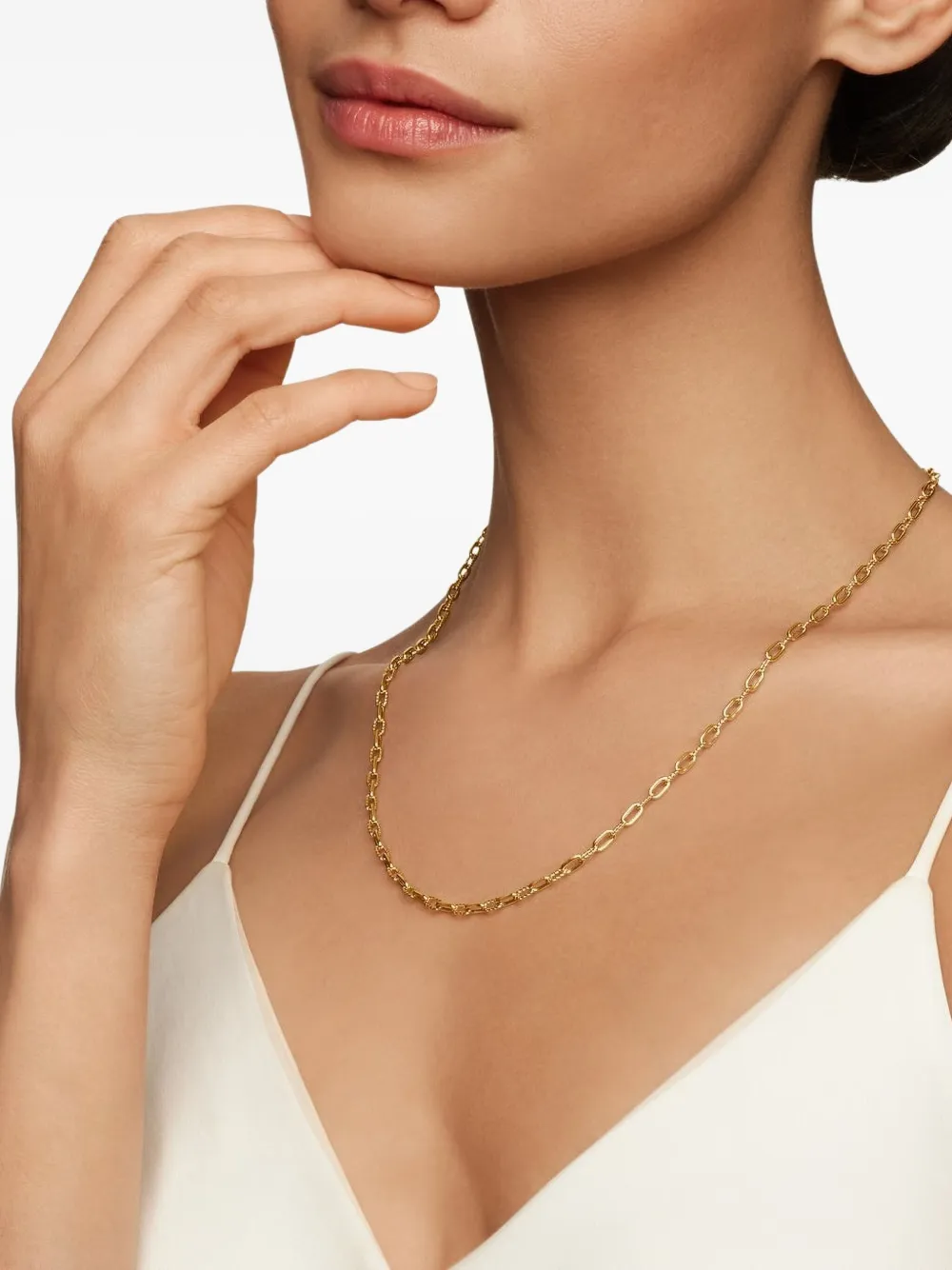 David Yurman 18K yellow gold 3mm Madison necklace | Image 2