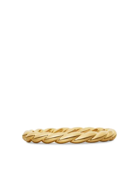 David Yurman 18kt yellow gold Petite band ring (2.8mm)