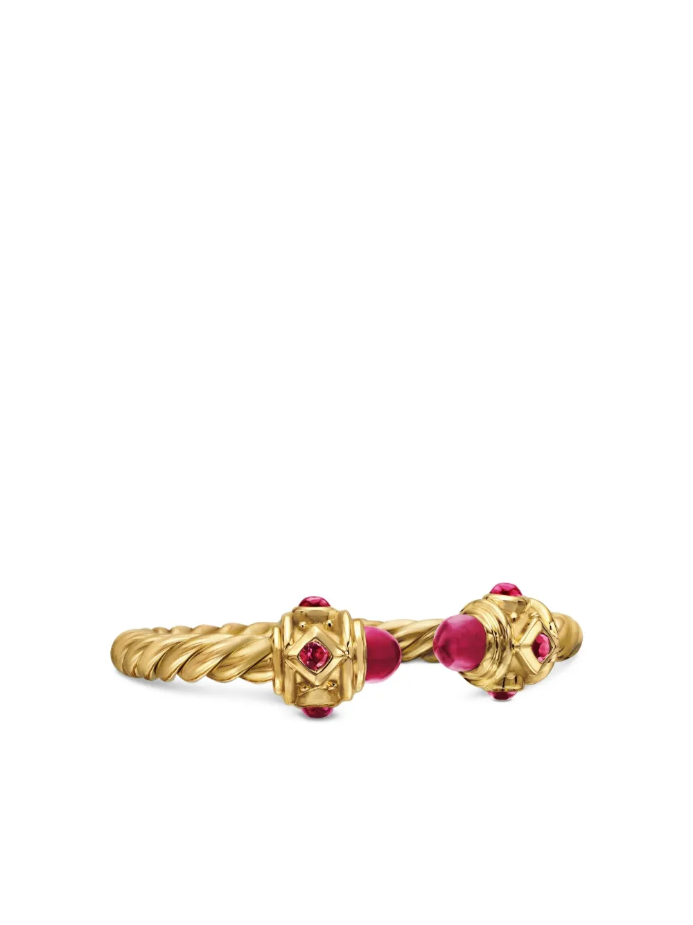 David Yurman 18kt yellow gold Renaissance ruby ring (2.3mm) | Gold | Image 1