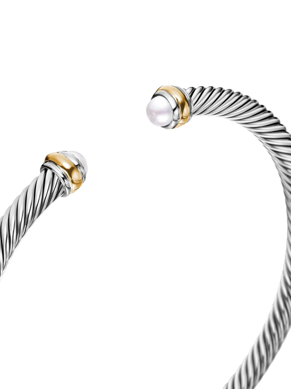 David Yurman Classic Cable ブレスレット 4mm 14Kイエローゴールド 