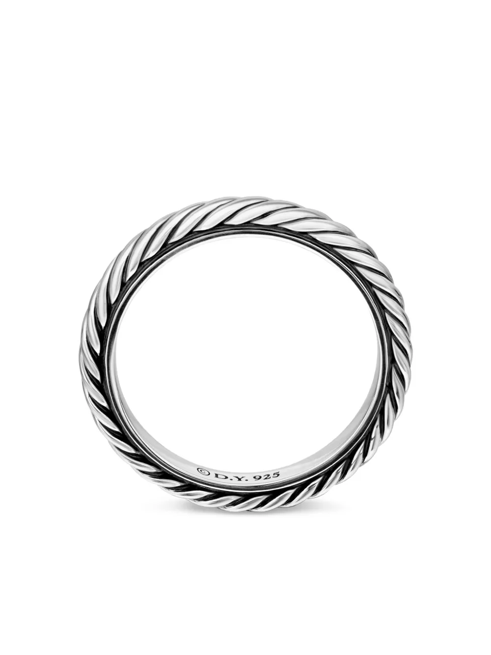 Sterling Silver Cable Collectibles Stack Ring (3mm)