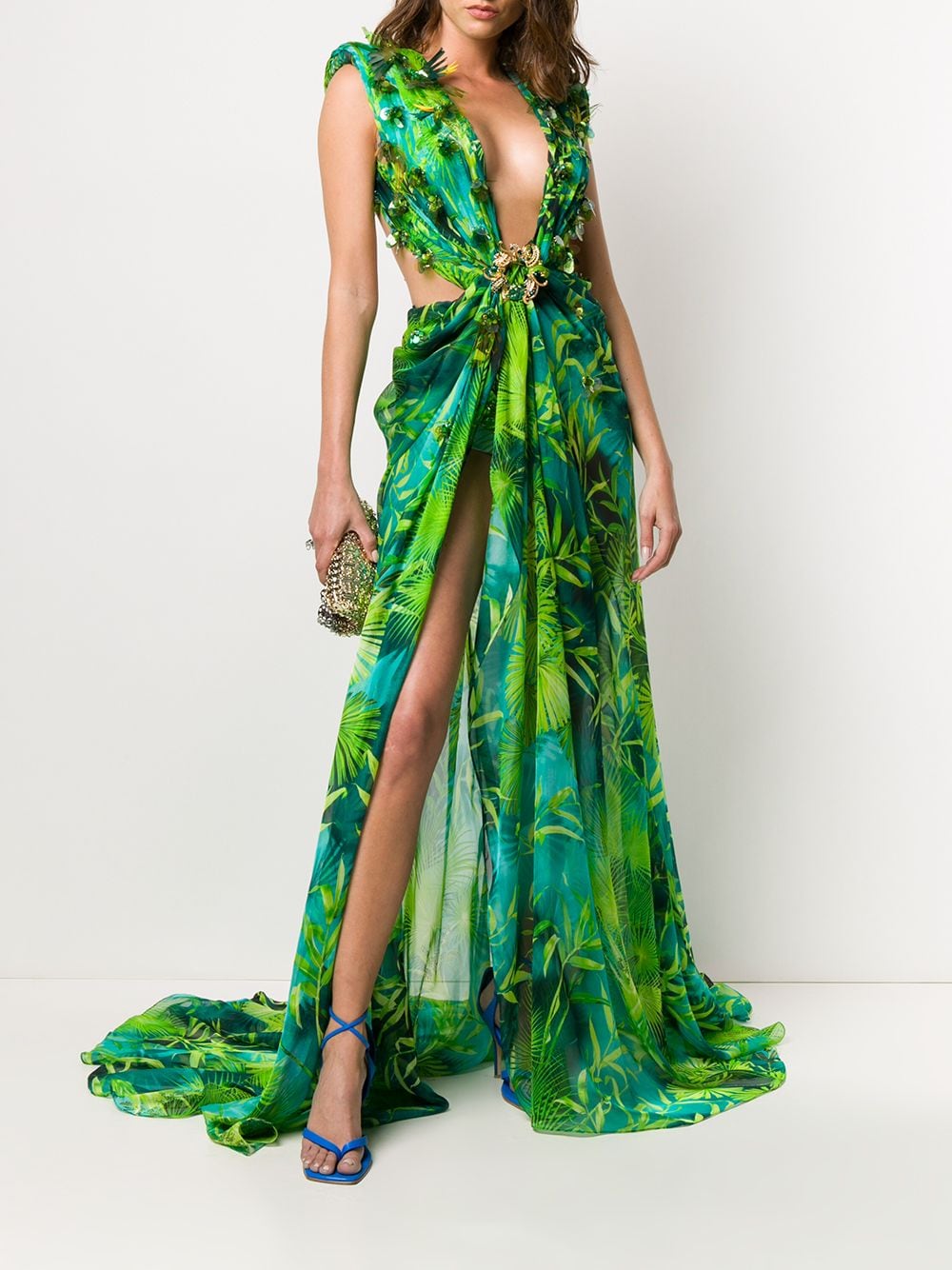 versace jungle dress